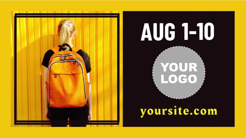 ORANGE BACKPACK at 8 seconds