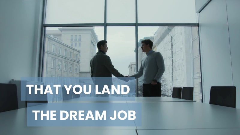 DREAM JOB at 8 seconds