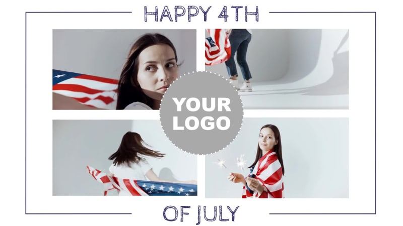 JULY 4TH CELEBRATIONS at 8 seconds