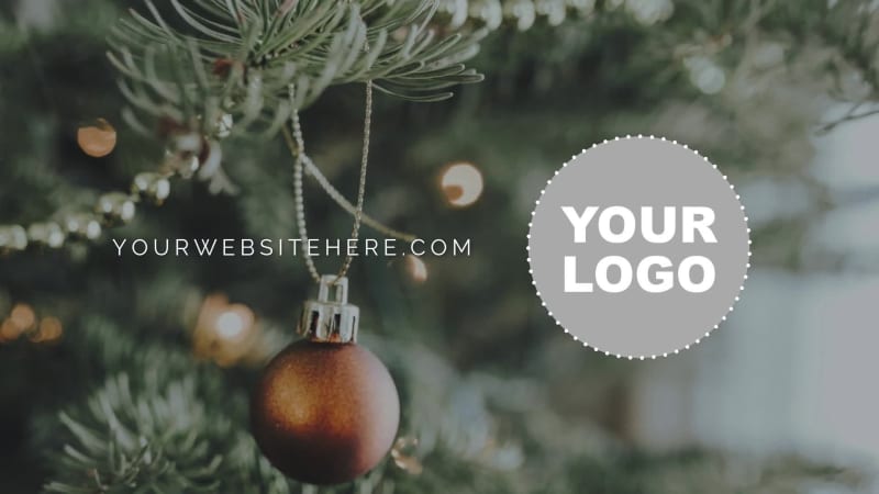 HAPPY HOLIDAYS at 8 seconds