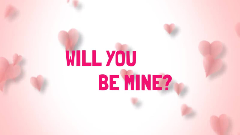 LOVE IS IN THE AIR at 8 seconds