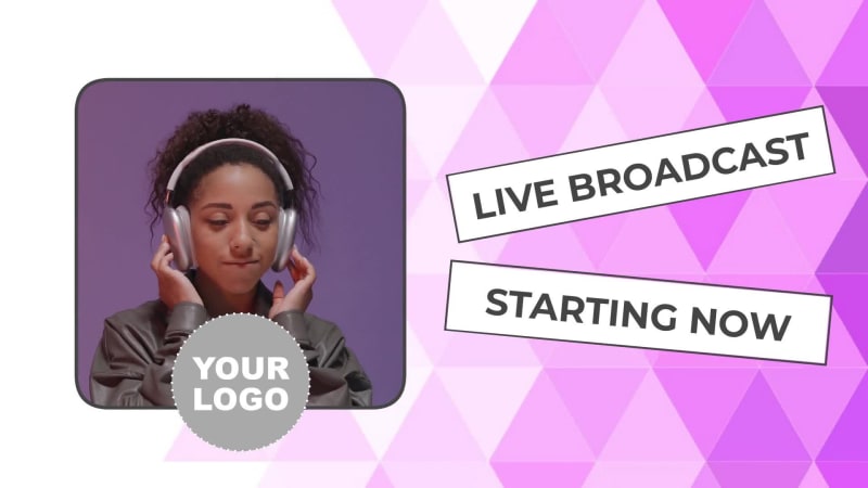 LIVE BROADCAST at 8 seconds