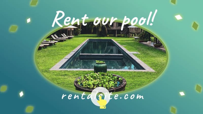 POOL RENTAL at 8 seconds
