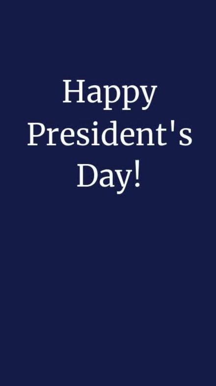 HAPPY PREZ DAY at 9 seconds