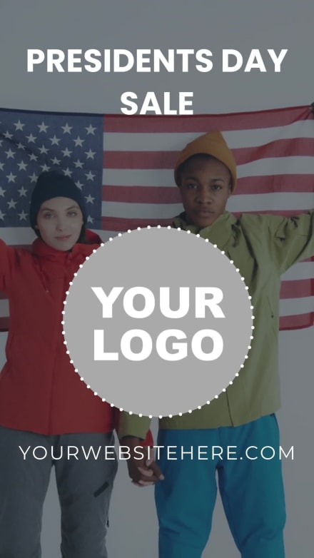 PRESIDENTS' DAY SALE at 9 seconds
