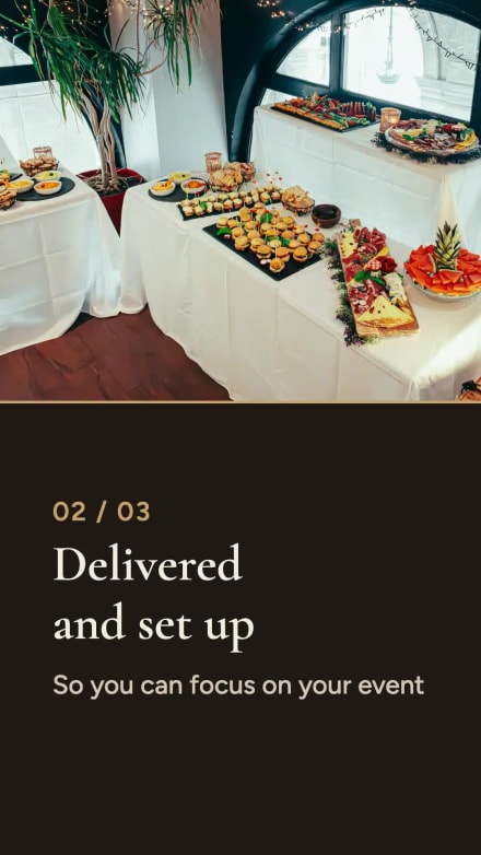 CATERING at 9 seconds