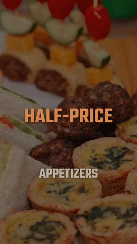 HAPPY HOUR SPECIALS at 9 seconds