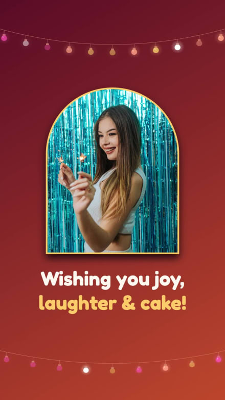 FAIRY LIGHTS BIRTHDAY at 9 seconds
