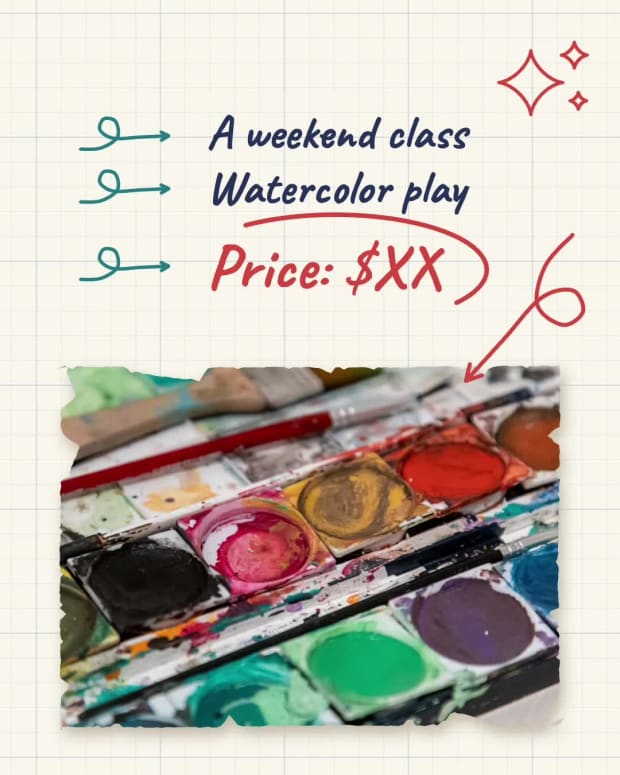 WATERCOLOR CLASS at 9 seconds