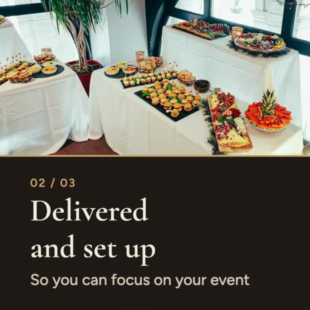 CATERING at 9 seconds