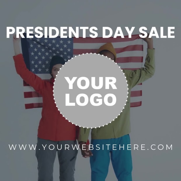 PRESIDENTS' DAY SALE at 9 seconds