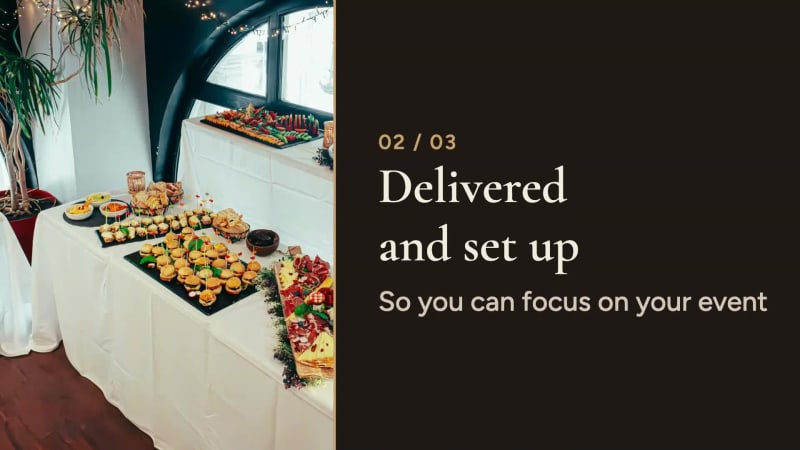 CATERING at 9 seconds