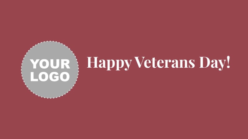 HONORING ALL WHO SERVED at 10 seconds
