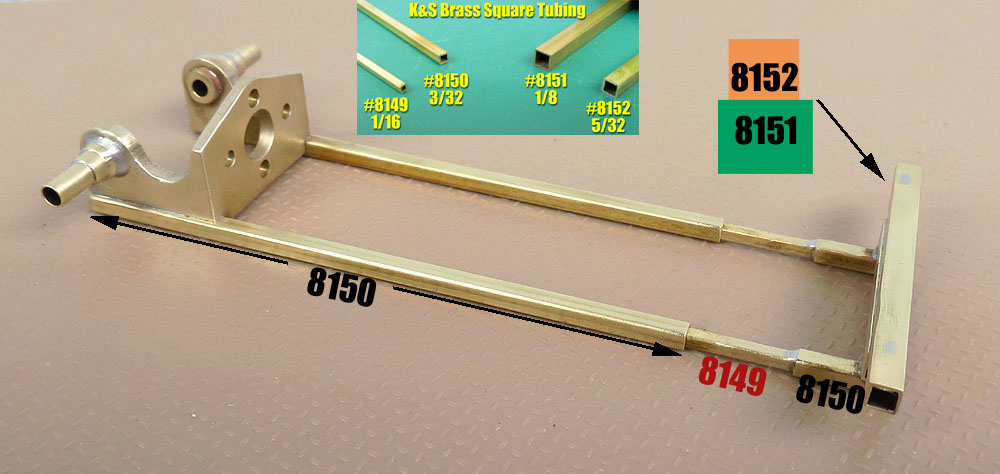 K&S Metals 9718 Brass Strips .032X1/4X36