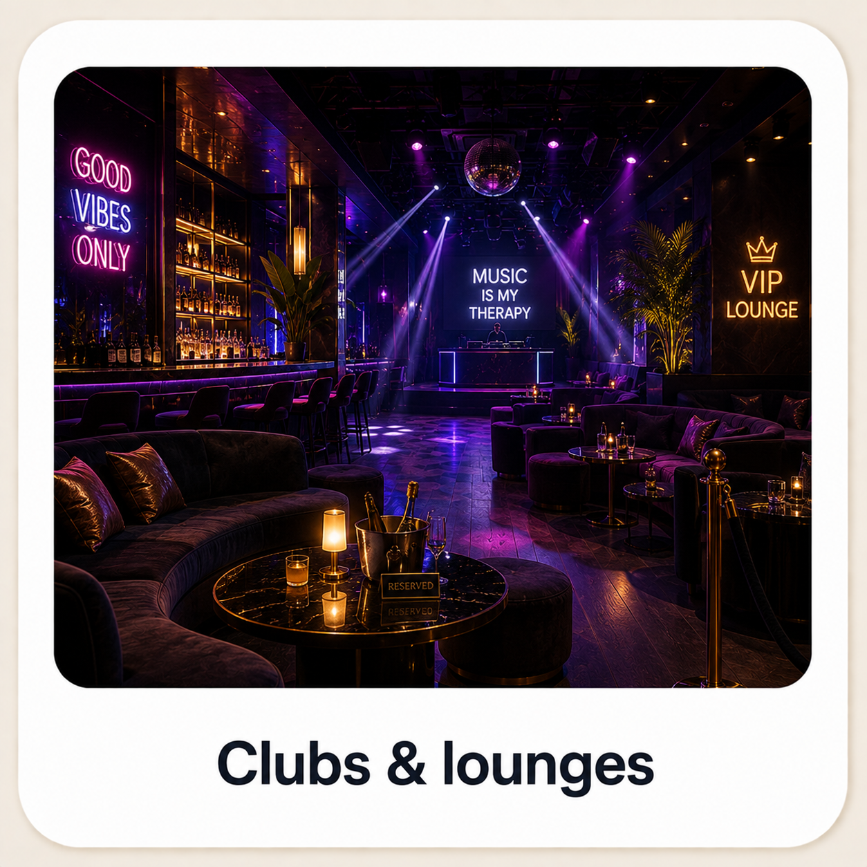 Clubs & lounges