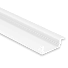 Profilé LED 2000x23,07x5,91 mm, blanc RAL 9010, bandes LED max.12mm img