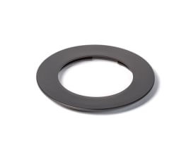 Cache Rond plat 110 mm Noir img