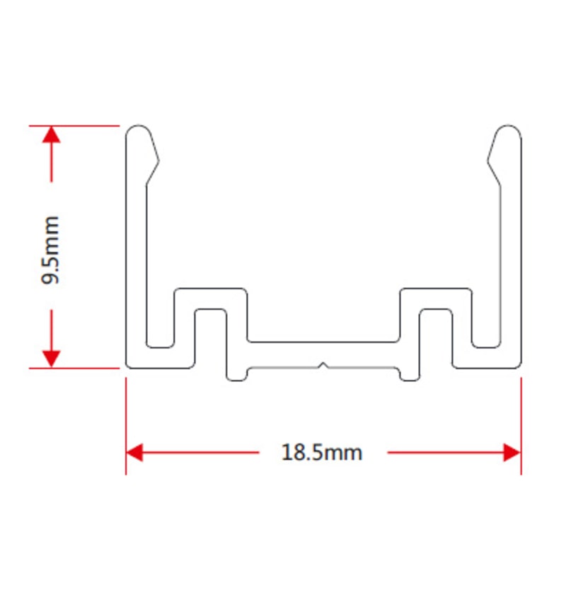 Product photo: Pro Flex aluminium profile SC/RGB 2mtr 95165792 img