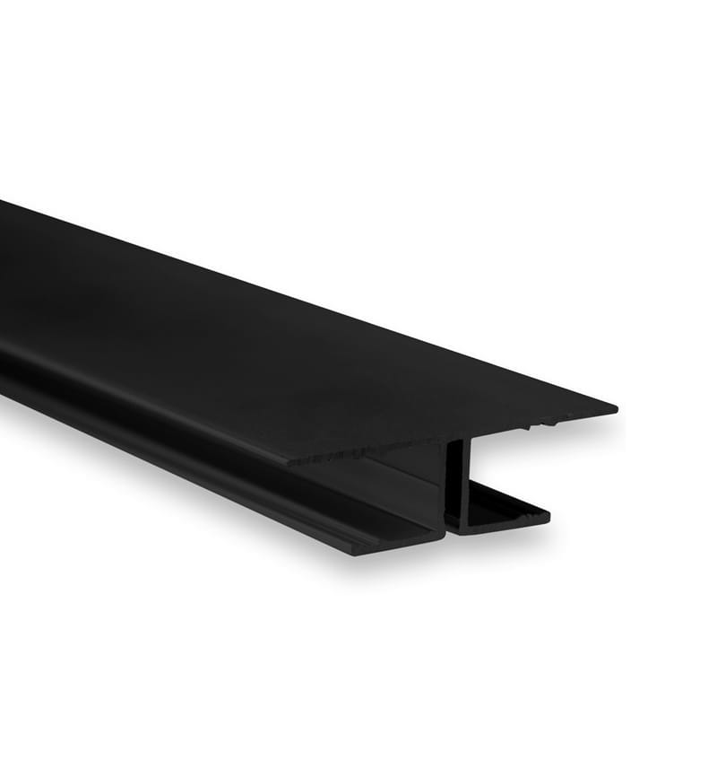 Product photo: TBP8 LED drywall profile 2000x50.5x12.5mm Black RAL 9005 92202052 img