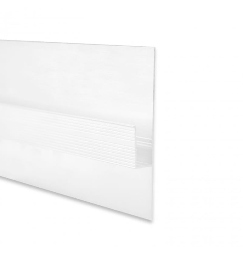 Product photo: TBP2 LED drywall profile 2000x93.1x12.5mm White RAL9010, 92203040 img