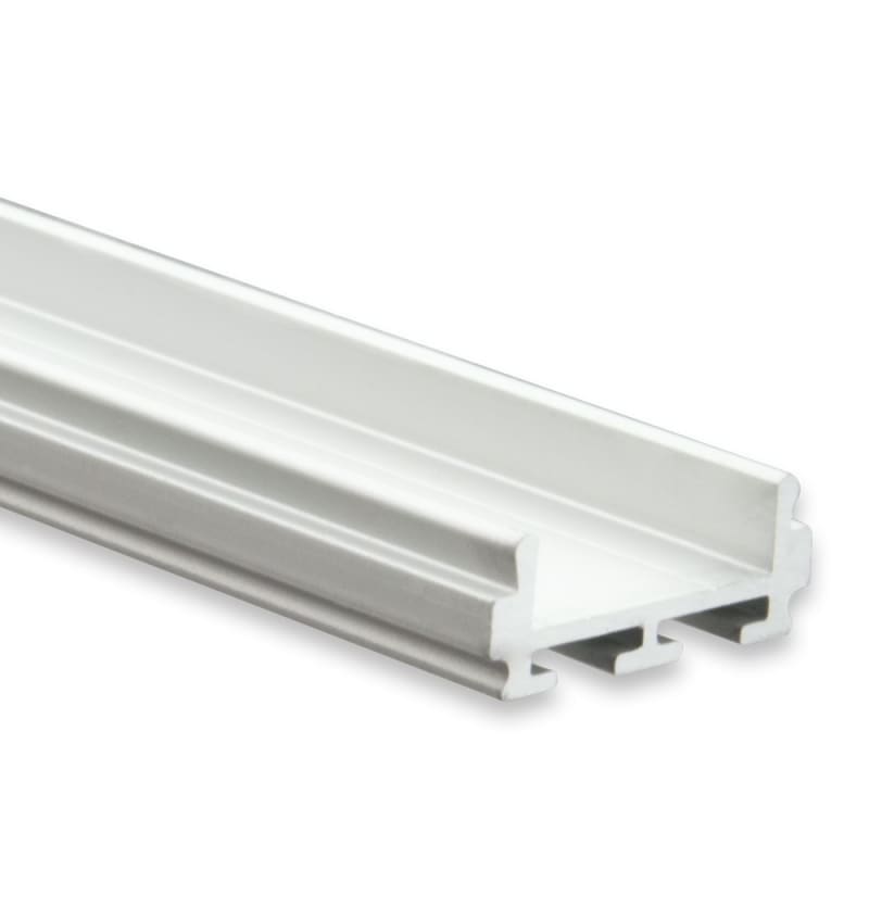 Productfoto van PL6 LED Profile 2000x16,8x7,09mm flat, LED strips max. 12 mm ALU 92206062 img