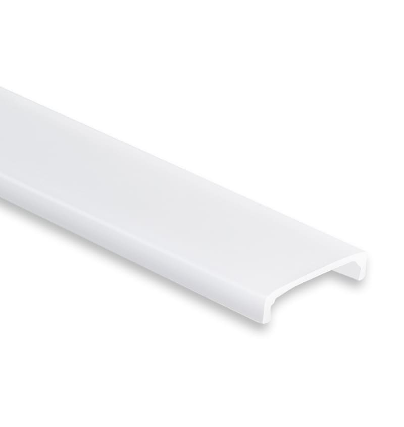 Photo de produit C3 Couvercle opalin / satiné 3000x16,8x4,63 mm pour profilé PO15 / PL5 / PL6 92700027 img