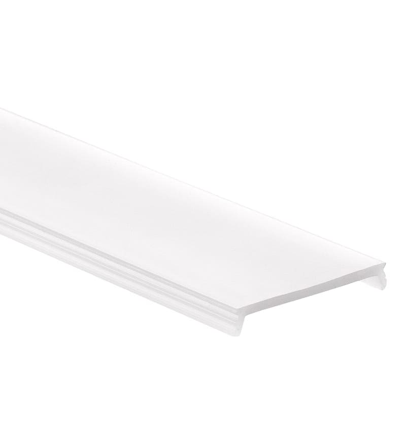 Photo de produit C10 Couvercle opalin / satiné 6000x25,08x3,81 mm pour profilé PN4/PN5/PN6/PN7 92700040 img