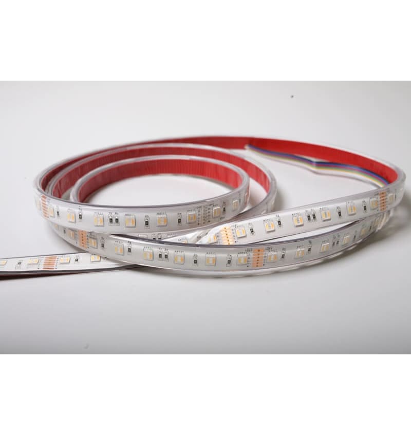 Productfoto van Flex 60leds/m 24V 5mtr RGB CCT 2700-6500K IP65 CRI90 5060led 95164152 img