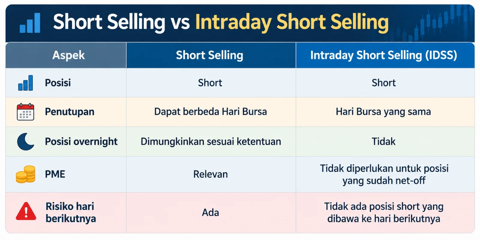 Short Selling vs IDSS