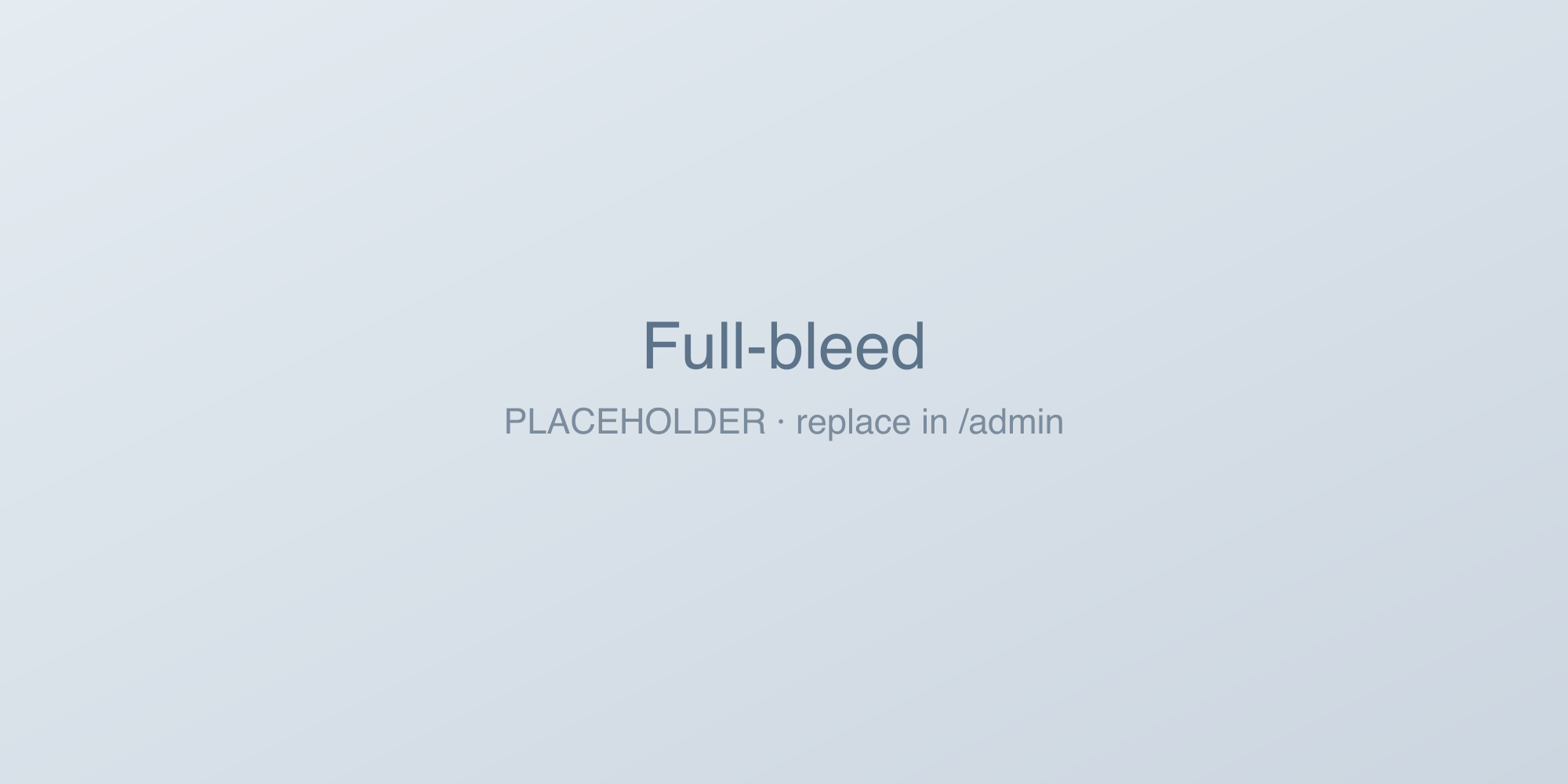 A full-bleed image spanning the whole viewport.