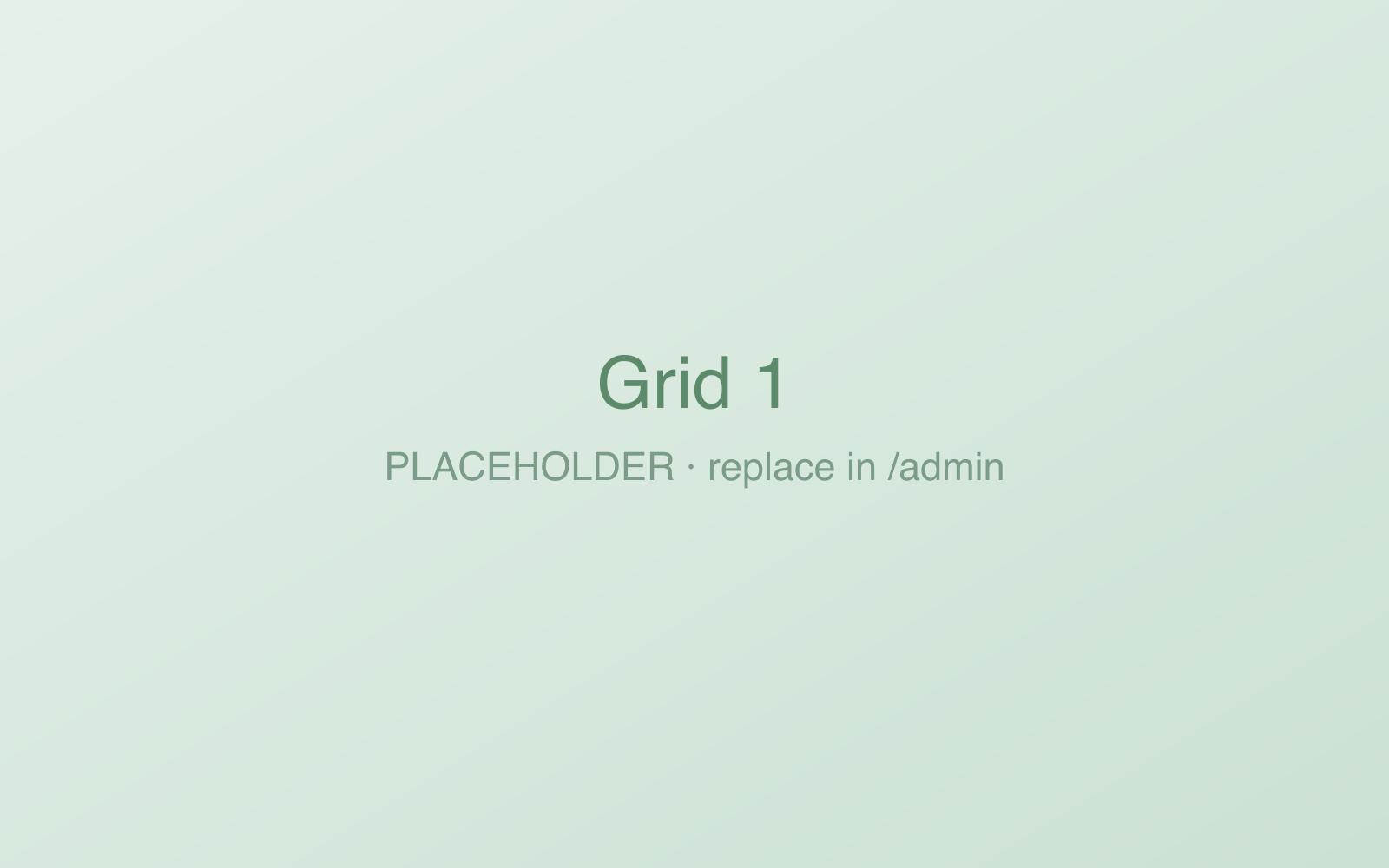 Grid one
