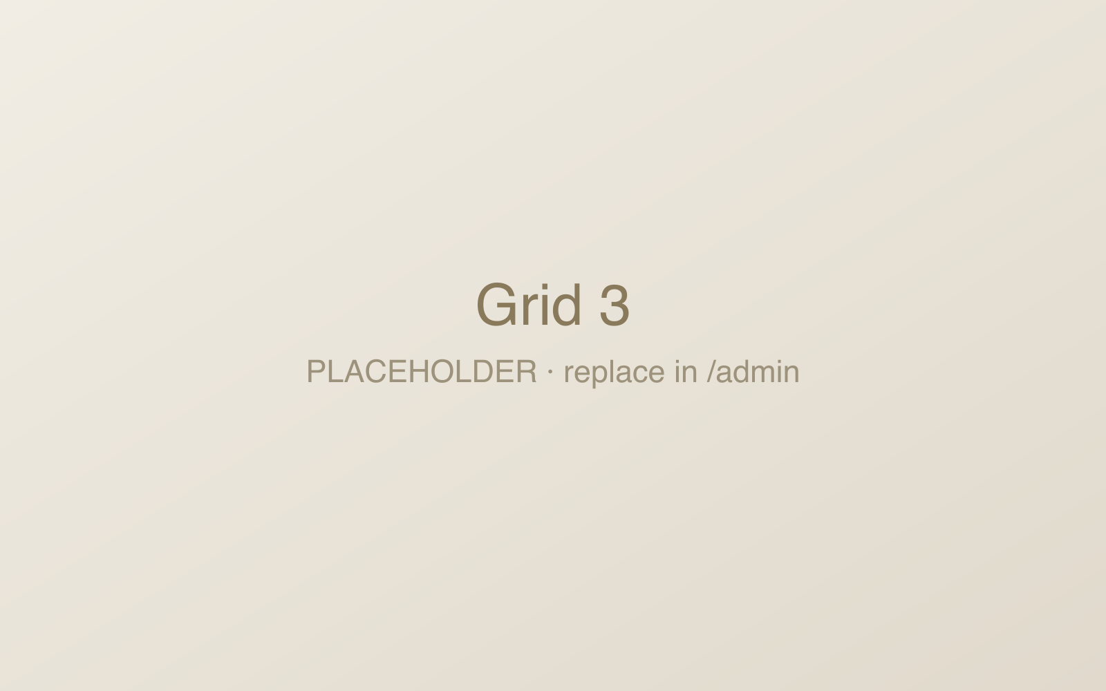 Grid three