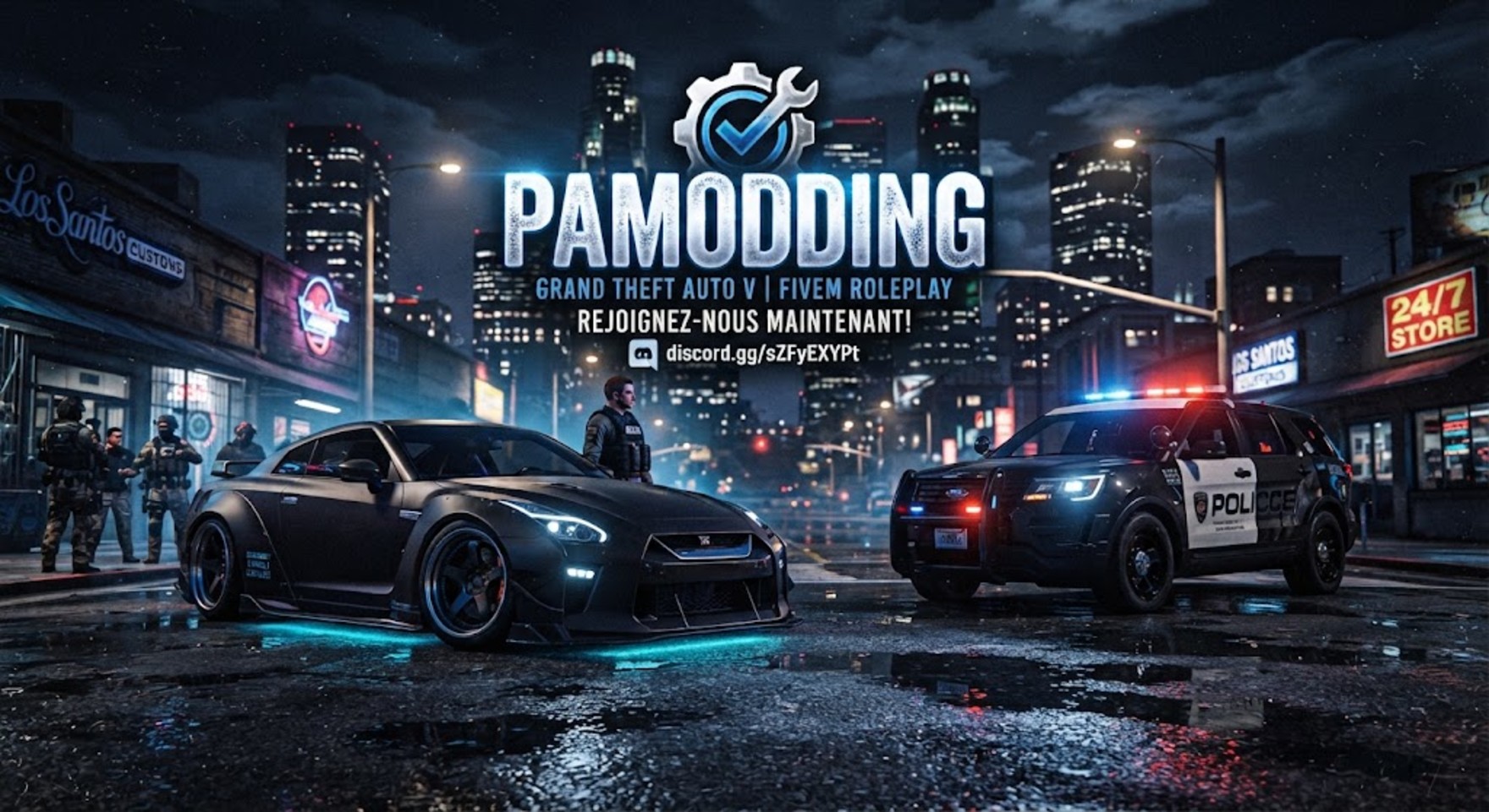 Bannière du serveur PAMODDING