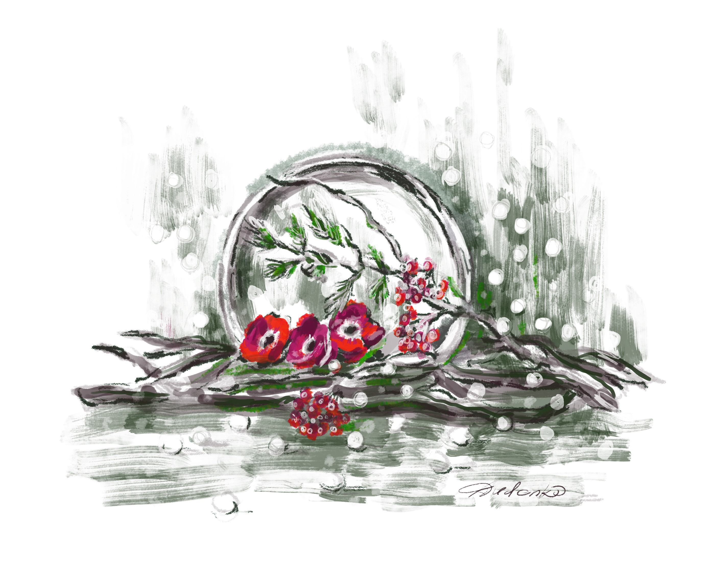 Christmas bouquet