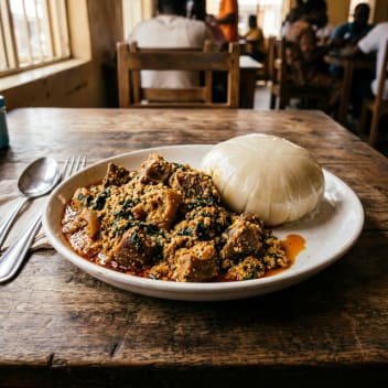 Egusi and Akpu 1