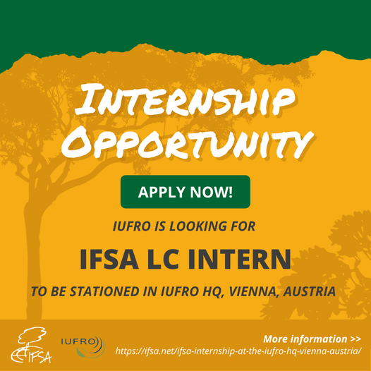 IFSA Internship at the IUFRO HQ, Vienna, Austria