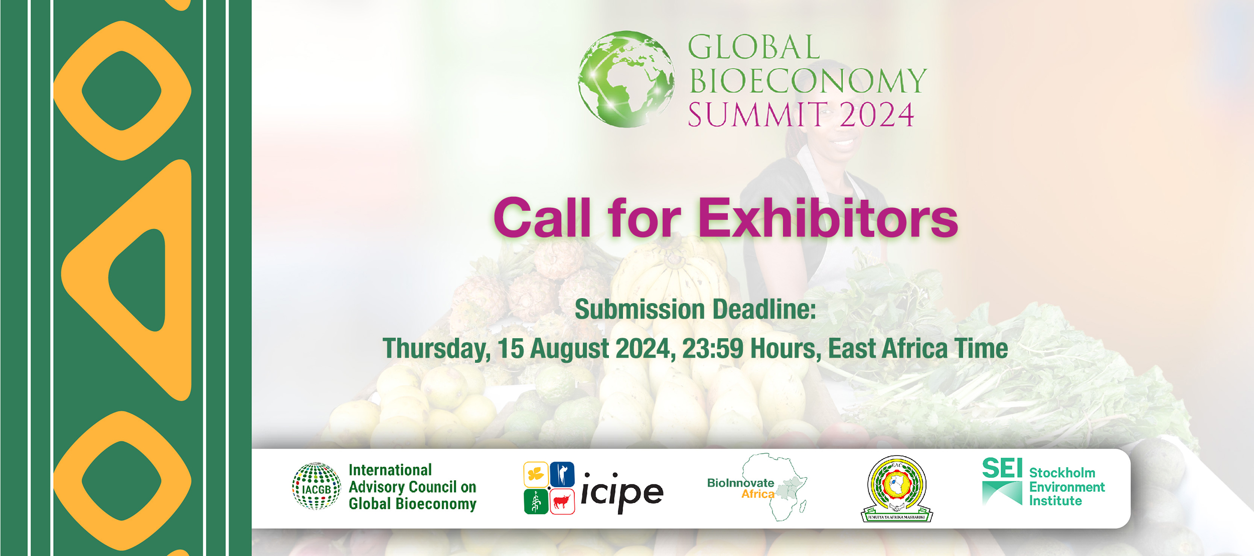 Call For Exhibitors Global Bioeconomy Summit 2024