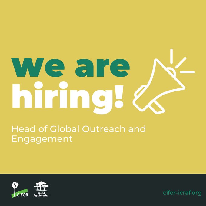 Head of Global Outreach and Engagement Position At CIFOR-ICRAF