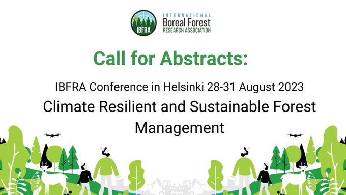 Call for Abstracts: The International Boreal Forest Research Association Conference 28-31 August 2023