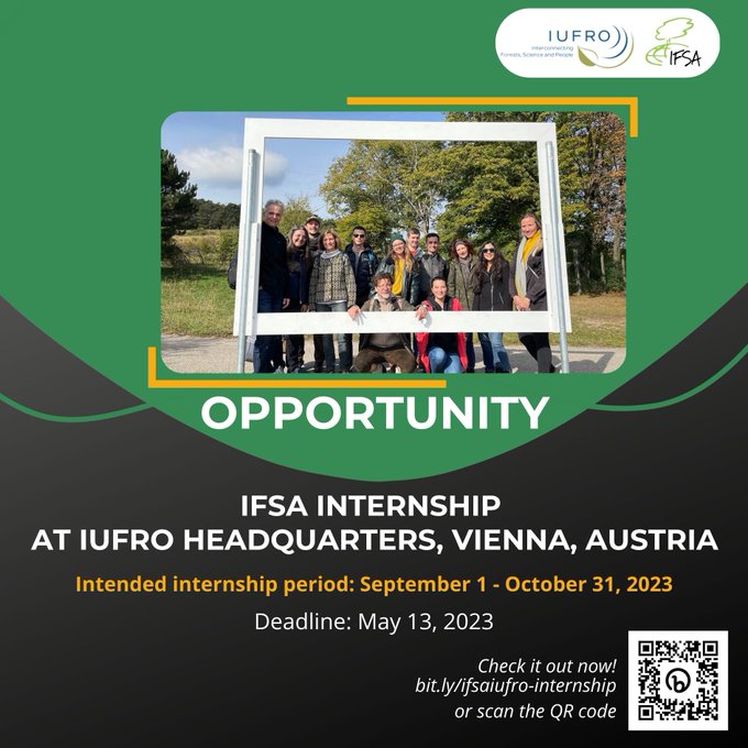 IFSA Internship at the IUFRO Headquarters, Vienna, Austria