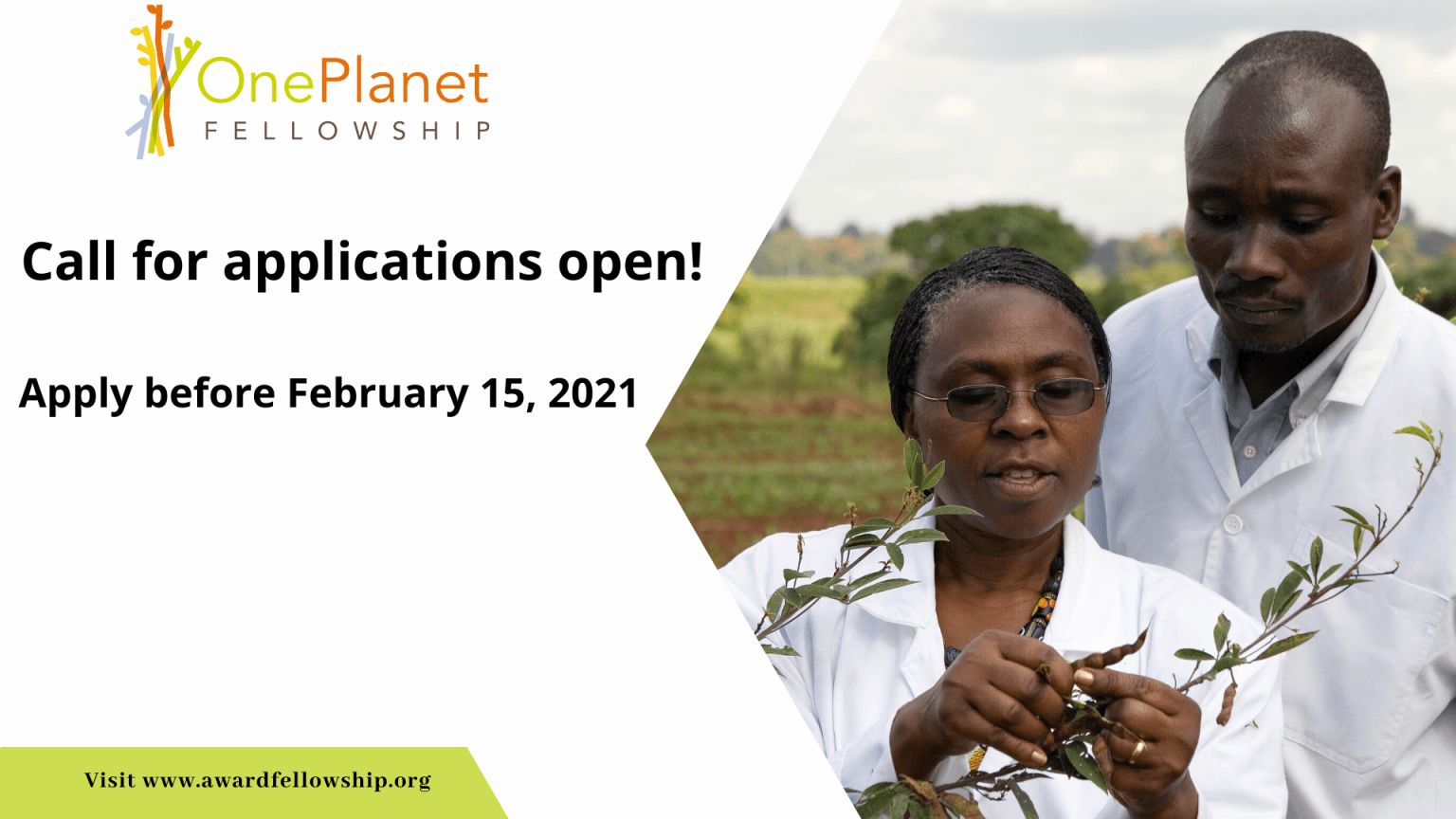 Call for application: One Planet Fellowship (Third Cohort)