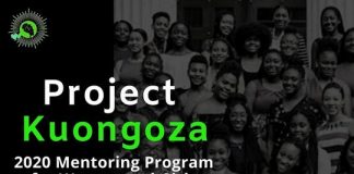 Kuongoza Mentorship Program 2020 for Women and Girls