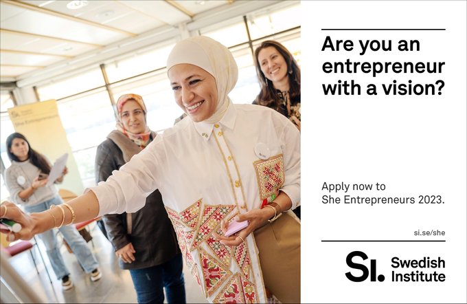 She Entrepreneurs 2023| Leadership Program|Swedish Institute