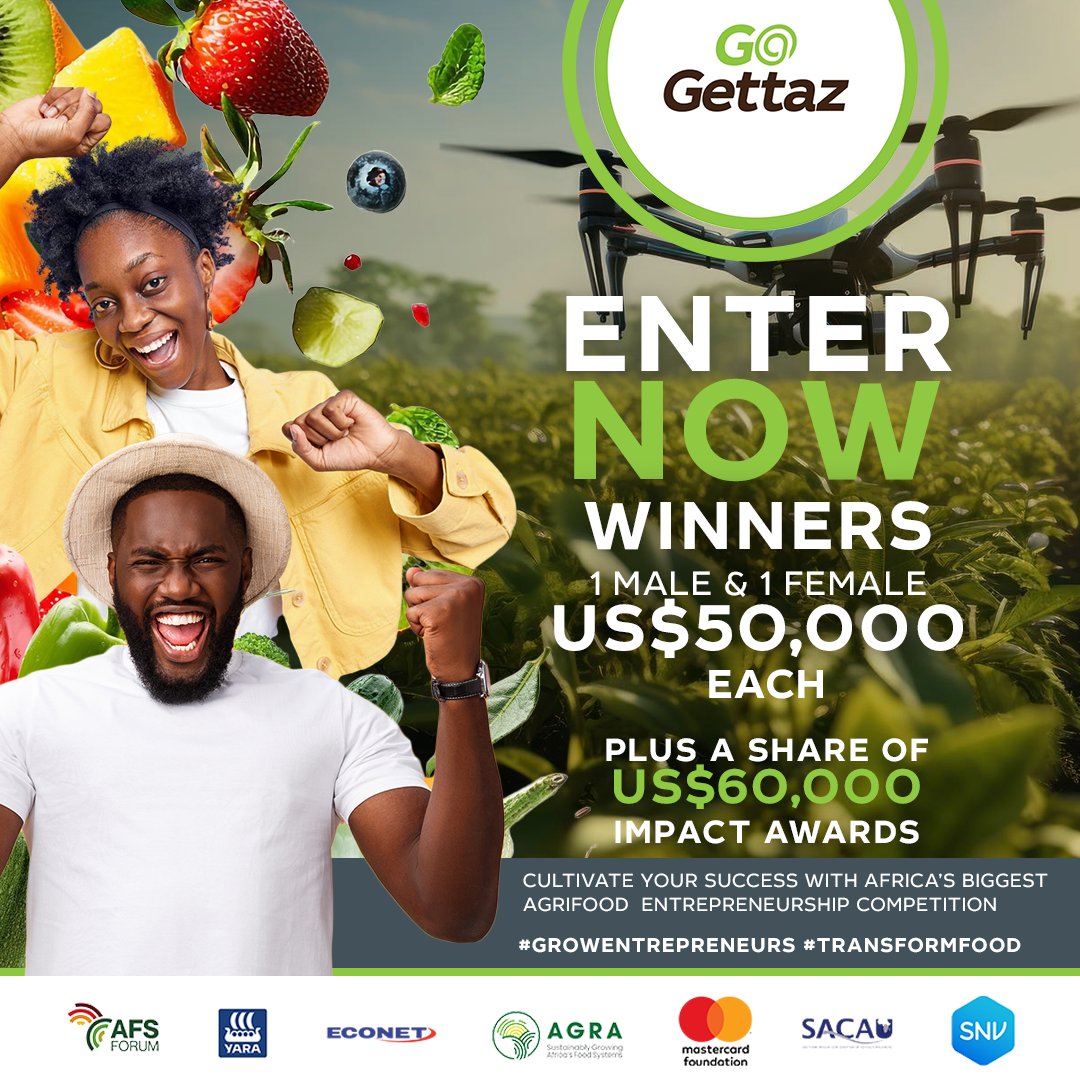 The 2025 GoGettaz Agripreneur Prize Competition is Now Open!