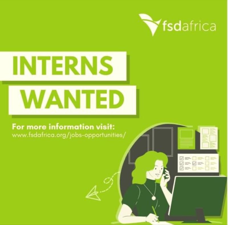 Call For Applications For FSD Africa Internship Programme