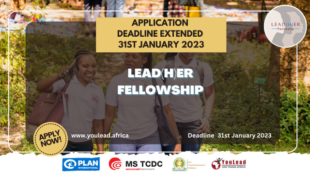 Lead (H)er Fellowship Second Cohort  | Call For Expression of Interest 2023|Fully Funded