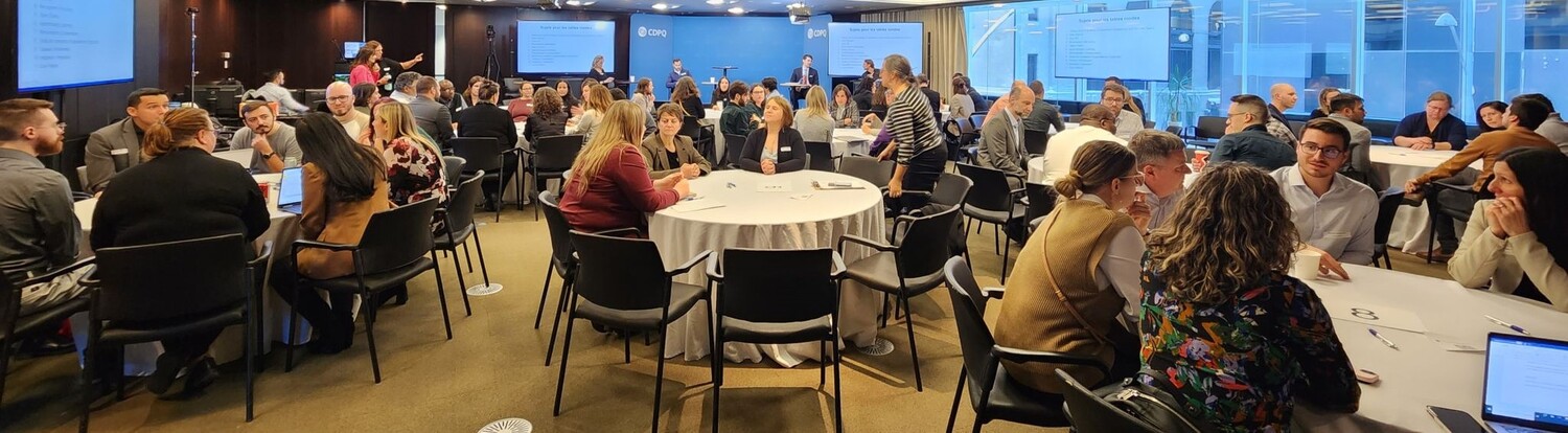 group of people from Kognitiv attending an event 