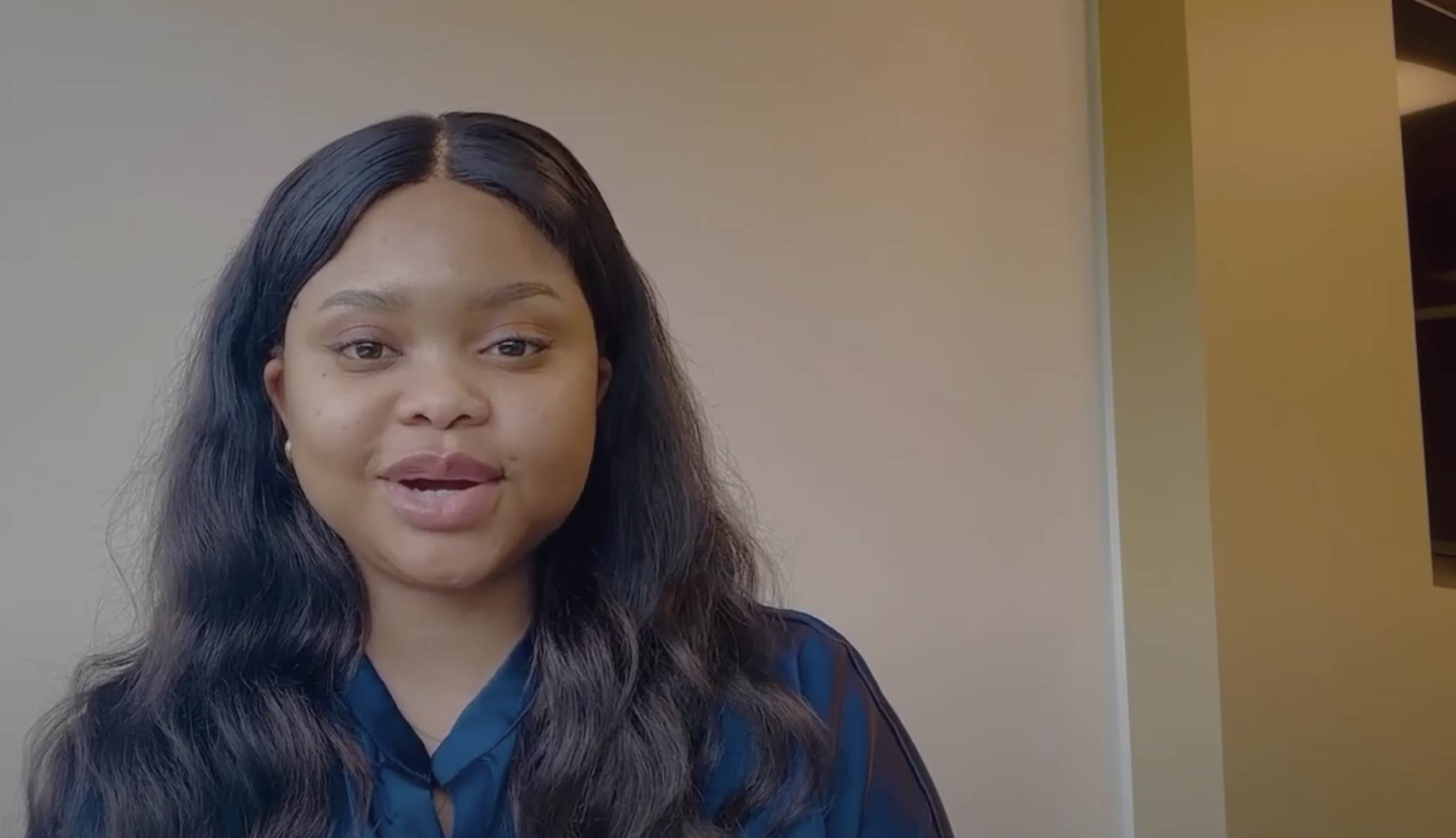 bp recruitment video with employee sharing insights about the application journey, supporting candidates and graduates.