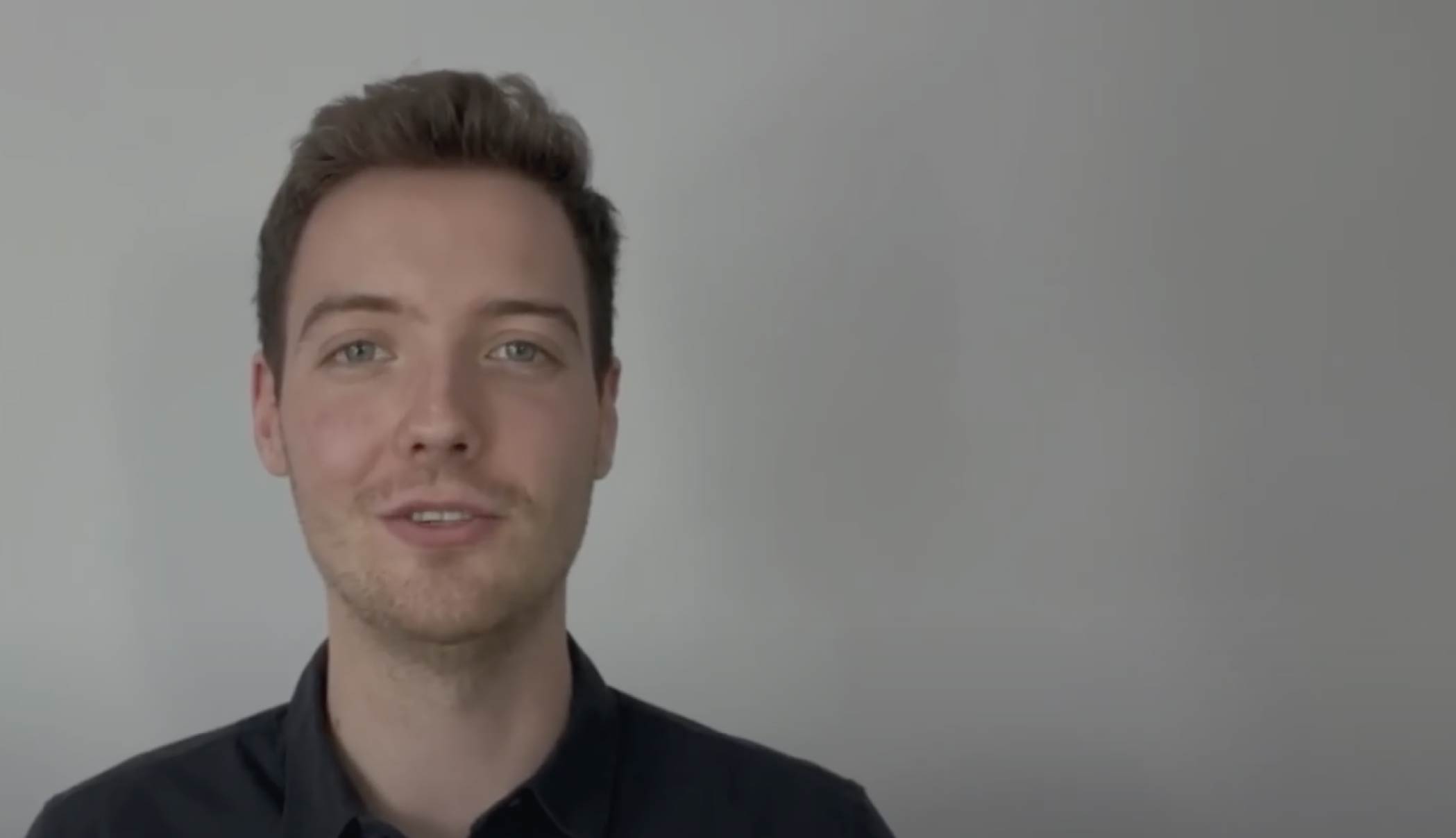 bp recruitment video thumbnail showing employee sharing insights on the hiring process for candidates.