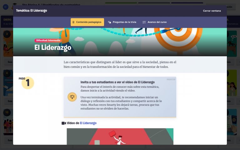 Modal de la temática